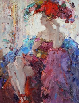 Mujer bonita 48 Impresionista Pinturas al óleo